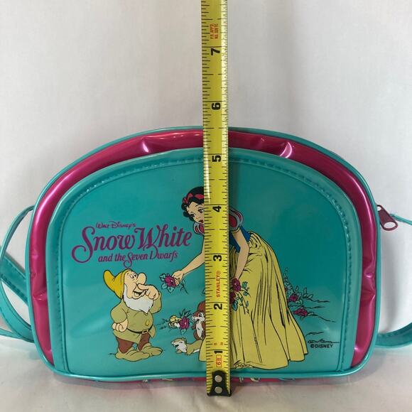 Vintage 90s Disney Pyramid Handbags Snow White and the Seven Dwarfs Kids Purse - Picture 12 of 12